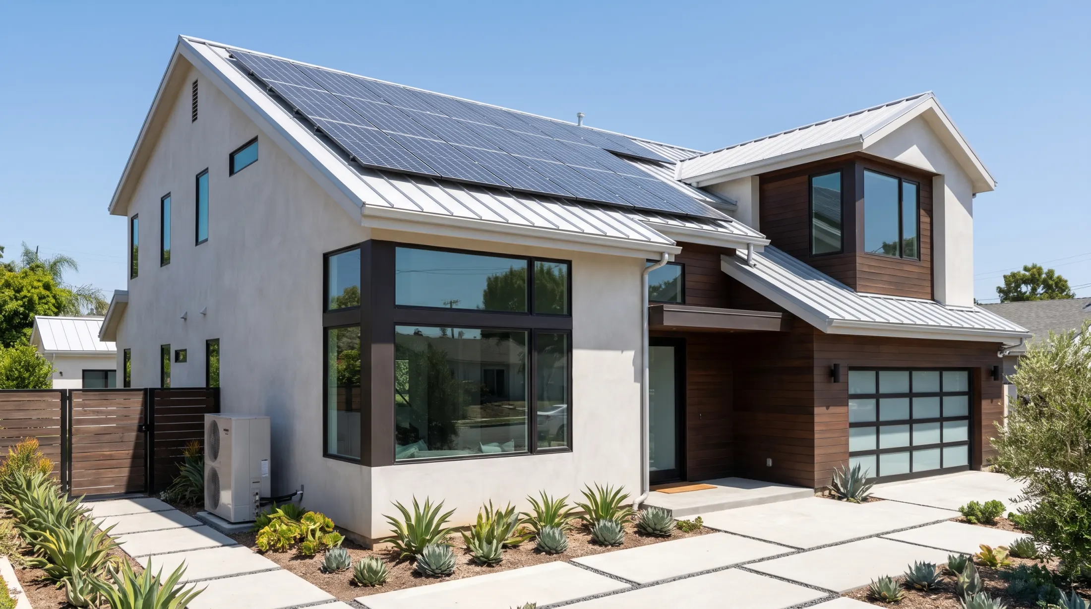 Energy-efficient Orange County building with coordinated envelope design
