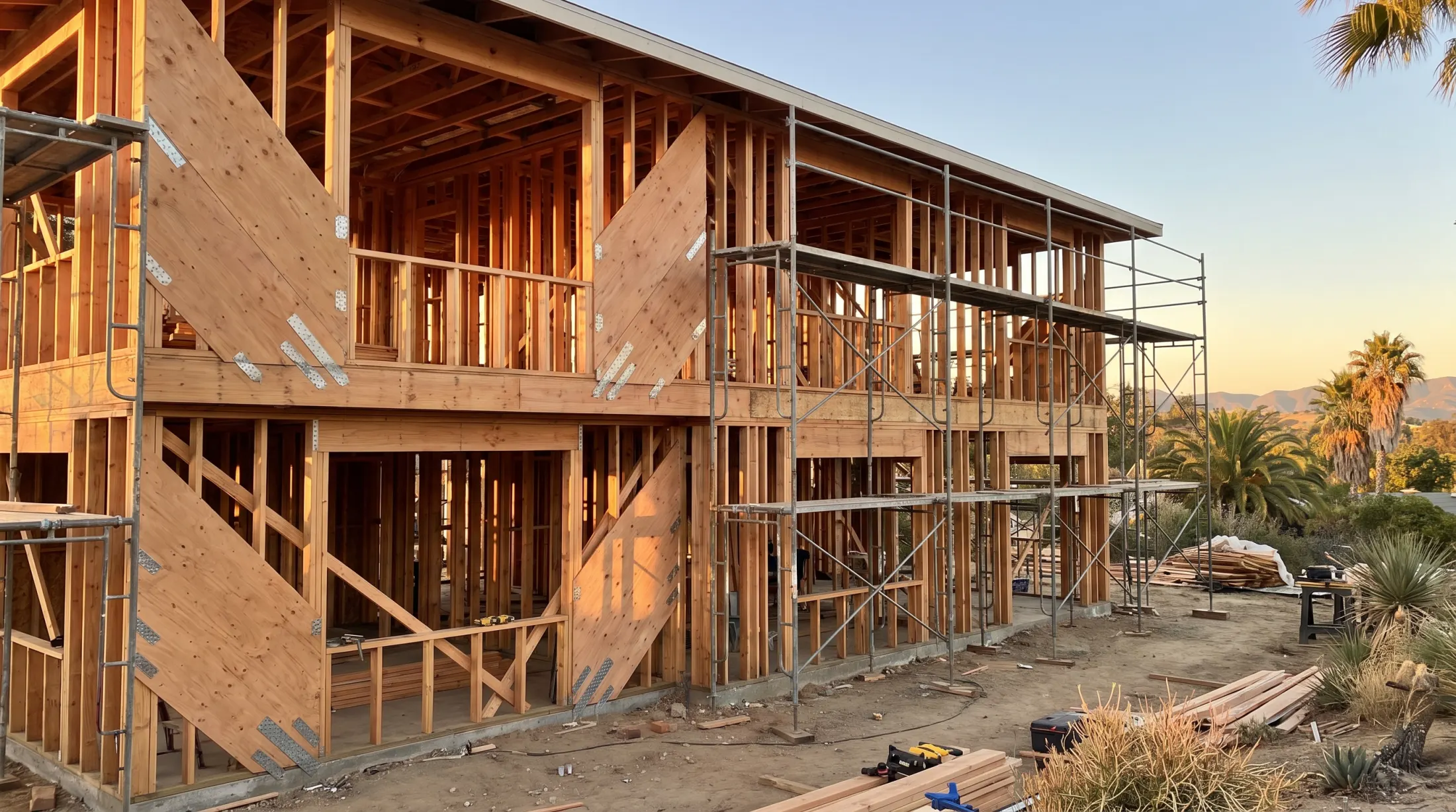 Orange County home prepared for a structurally coordinated remodel